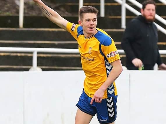 Injury means that Tadcaster's former Steels striker, Joe Lumsden, will miss out on facing his old club