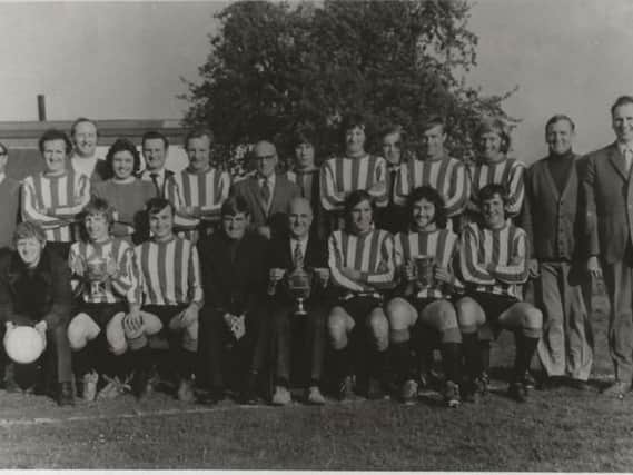 The Ecclesfield Red Rose 1971-2 treble-winning team