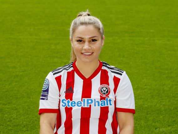 Sheffield United Women goalscorer Alethea Paul