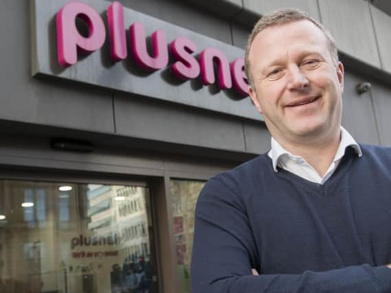 Andy Baker Plusnet CEO.
