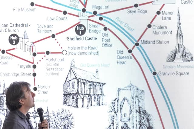 David Clarke talks about the history of Sheffield Castle