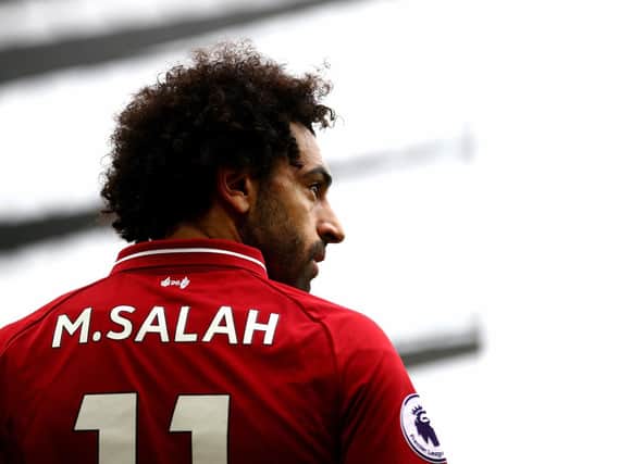 Liverpool's Mohamed Salah is yet to reach the form of last season