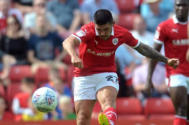 Alex Mowatt was on target for Barnsley against Plymouth Albion