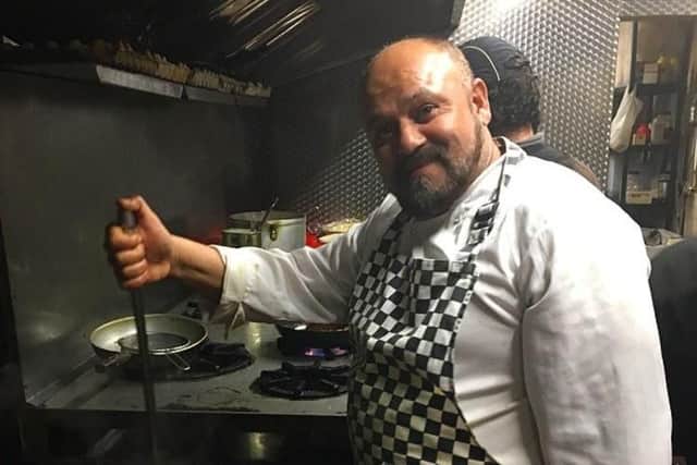 Chef Irfan Chaudry at Seven Spices Balti, Sheffield. Photo by Molly Williams.