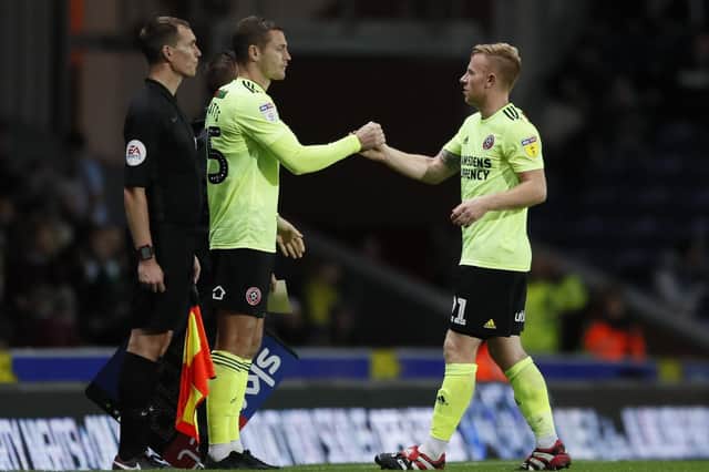 Paul Coutts makes his return for Sheffield United. Image: Simon Bellis / SportImage