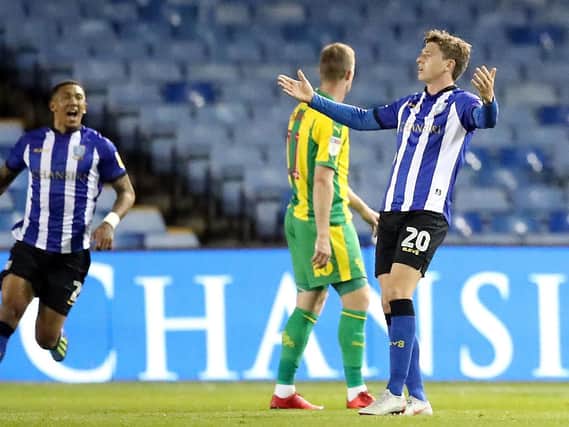 Adam Reach cut a frustrated figure after Sheffield Wednesday's draw with WBA