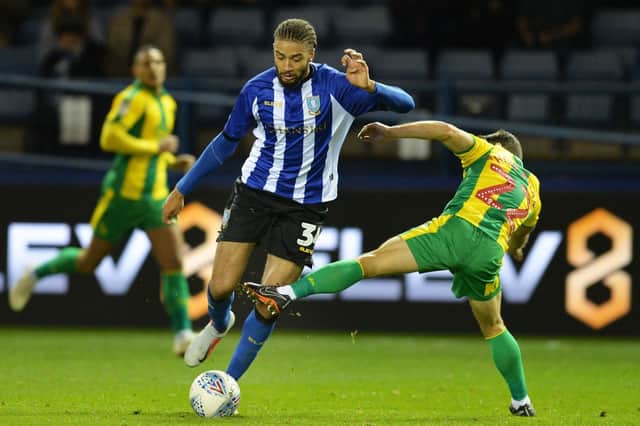 Michael Hector in action against West Bromwich Albion