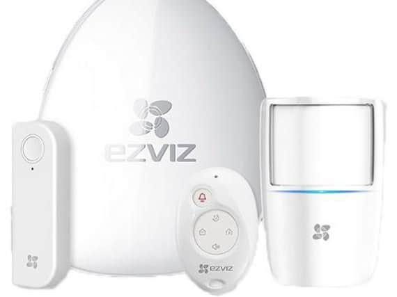 The EZVIZ Security Starter Alarm Smart Home Kit.