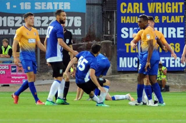 Trouble flares at Mansfield Town
