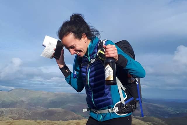 Nicola Hardy, from Sheffield, has walked over 500 miles and ascended five times the height of Everest in her mission to climb the summits in the Lake District in just one year.