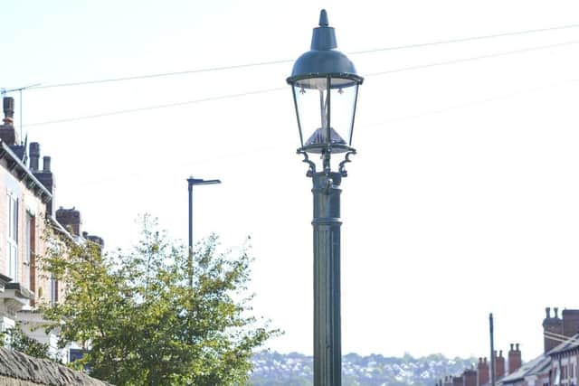 Historic gas lamps