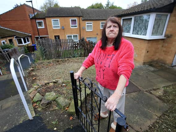 Pauline Cockayne paid builders 1400 for work on her garden and they never returned to do the work.