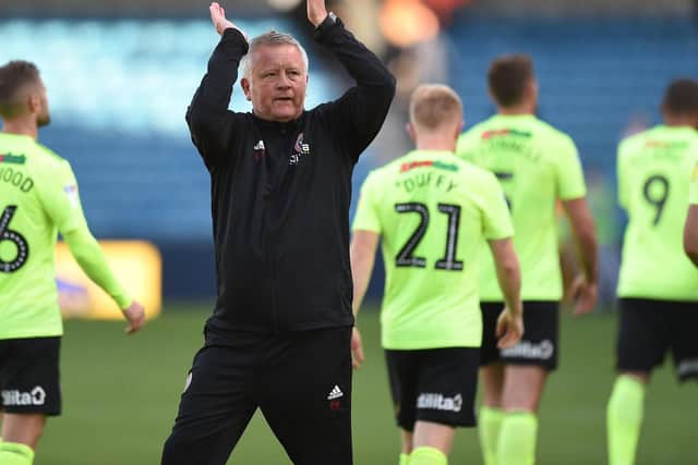 Chris Wilder is delighted by the character his players have shown