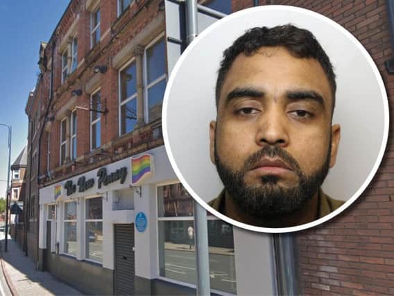 Father-of-five Mohammed Ilyas, 44, raped a man after picking him up as a passenger