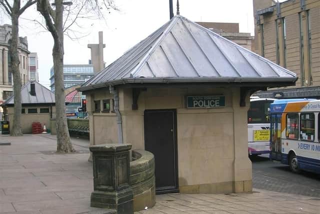 This version of the Fitzalan Square police box was sold off to become a business