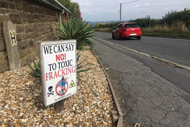 Campaigners in Marsh Lane are fighting back against fracking