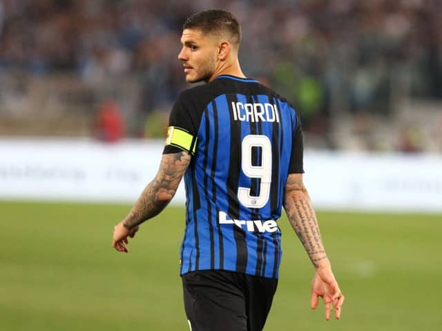 Inter Milan striker Mauro Icardi, who is said to be a target for Chelsea, according to today's transfer grapevine.