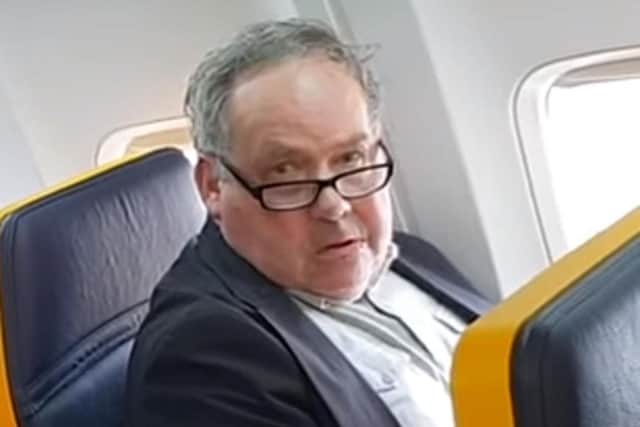 Man captured unleashing tirade of racist abuse on Ryanair flight - David Lawrence/PA Wire