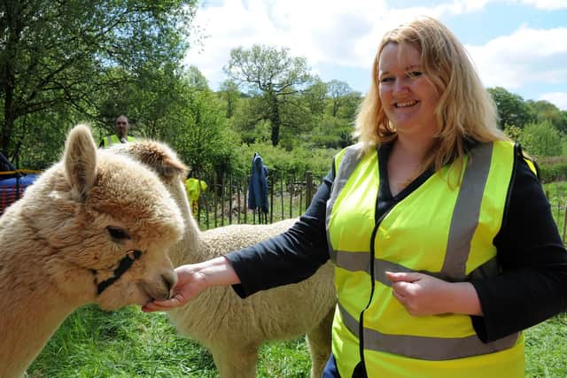 Holly Hagg, of Sheffield, has been voted the second best tourist attraction in the country