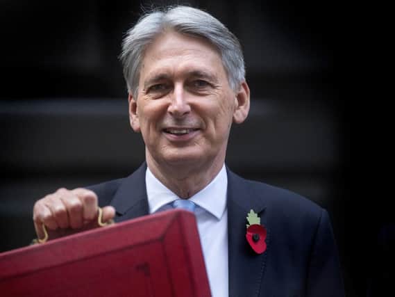 Chancellor Philip Hammond outside 11 Downing Street, London, before heading to the House of Commons to deliver his Budget. Picture: Victoria Jones/PA Wire