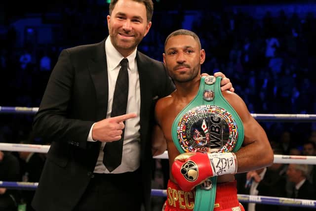 Kell Brook and Eddie Hearn