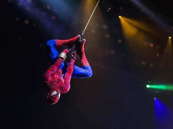 Spider-Man is set to swing back into Sheffield FlyDSA Arena