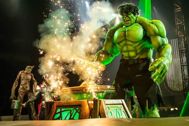 The Incredible Hulk stars in Marvel Universe LIVE at Sheffield FlyDSA Arena from Thursday to Sunday, October 10 to 13, 2019