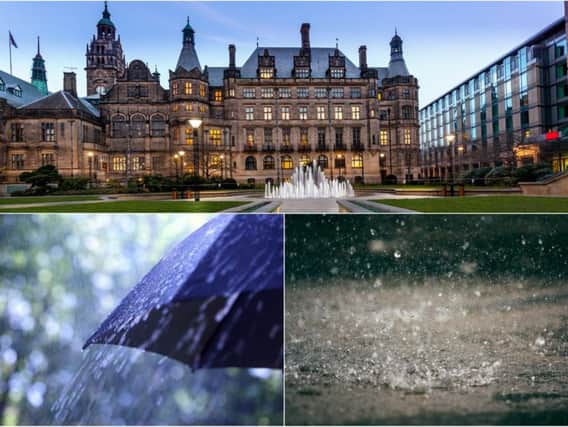 The weather in Sheffield is set to be wet and windy today as forecasters predict rain throughout most of the day