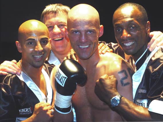 Flashback: Ryan Rhodes and Dave Coldwell (left)