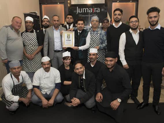 Curry house of the year
Jumaira at Ecclesfield