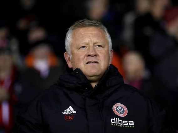 Sheffield United manager Chris Wilder says his team are not clear cut favourites
