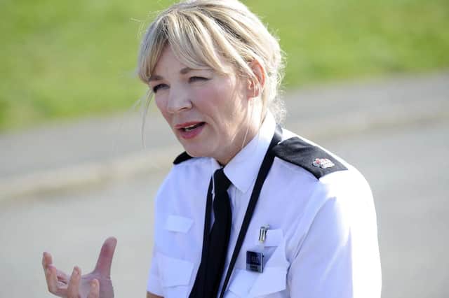 Det Supt Una Jennings, South Yorkshire Police's force lead for knife crime. Picture: Steve Ellis.