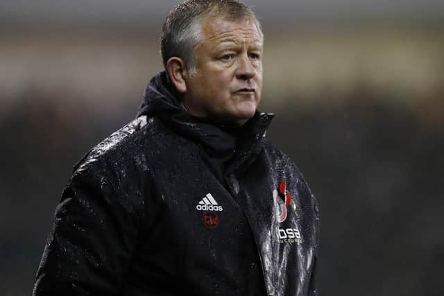 Chris Wilder has analysed every aspect of Sheffield United's performances: Simon Bellis/Sportimage