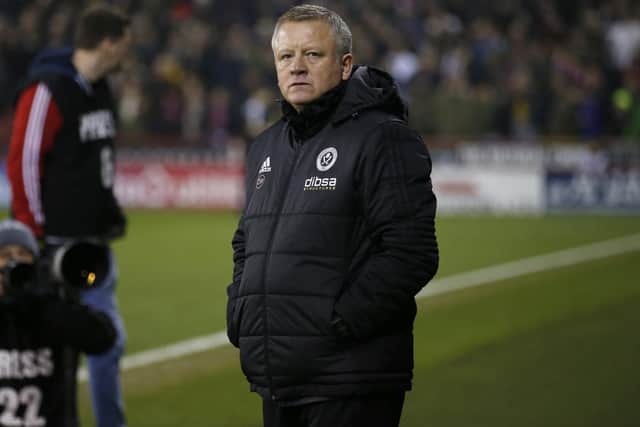 Chris Wilder has insisted he would pay to watch his players: Simon Bellis/Sportimage