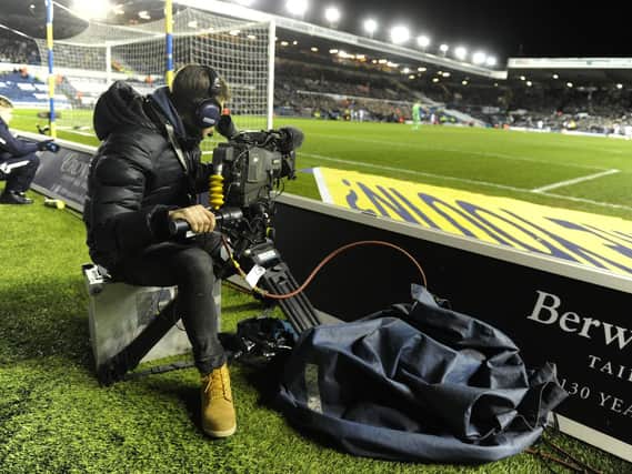 Sky Sports TV camera. Picture: Bruce Rollinson