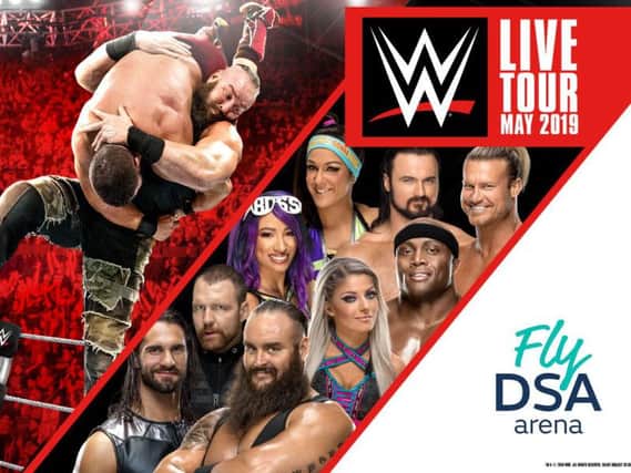 WWE Live returning to Sheffield FlyDSA Area in 2019
