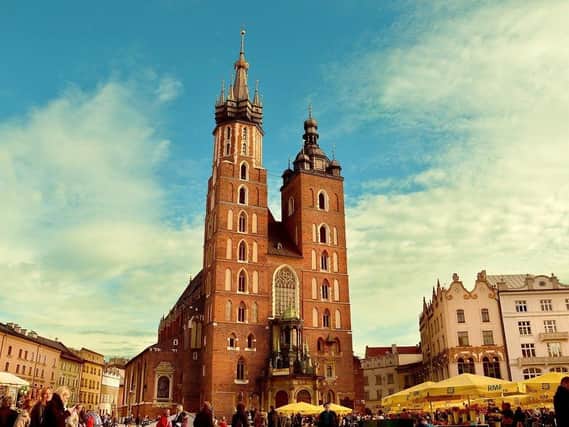 Krakow historic city centre