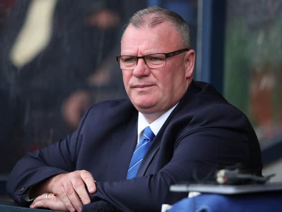 Former Rotherham manager Steve Evans gave Jack O'Connell a piece of his mind: Chris Radburn/PA Wire.