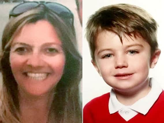Two bodies believed to be this missing mum and son were found