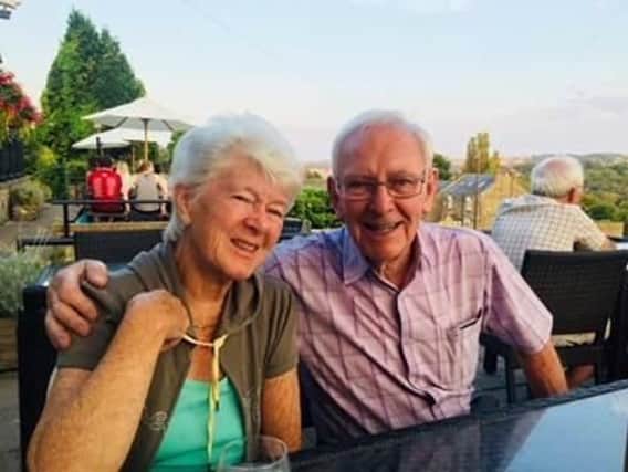 A new Stroke Pathway Assessment and Rehabilitation Centre (SPARC), which is run by Sheffield Teaching Hospitals NHS Foundation Trust. Chris Grant, aged 80, whosuffered a stroke on August 1, has already used the facility. Chris is pictured with his wife Monica.