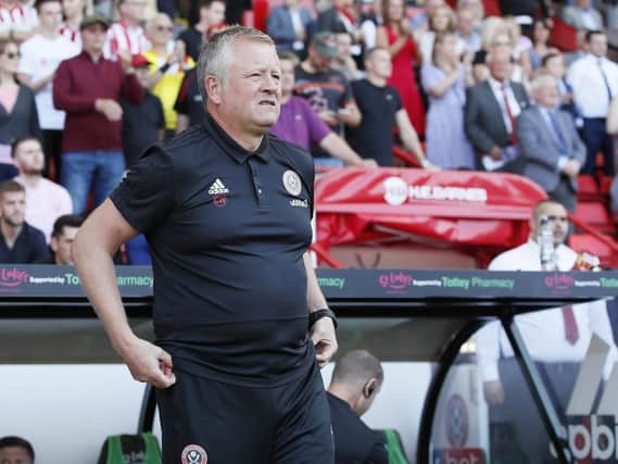 Sheffield United manager Chris Wilder is admired by Marcelo Bielsa