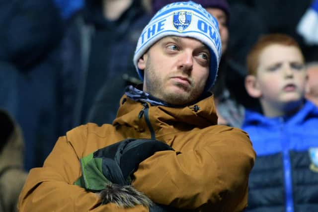 A disgruntled Sheffield Wednesday fan