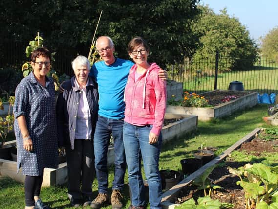 New allotment gardening group at Dovercourt Group Practice in Sheffield