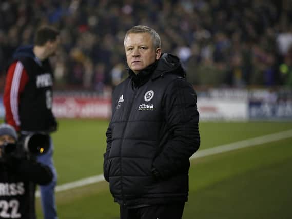 Chris Wilder wants his players to look out for one another: Simon Bellis/Sportimage