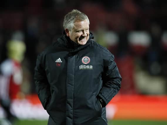 Sheffield United manager Chris Wilder: David Klein/Sportimage