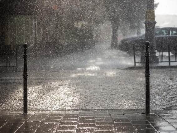The weather in Sheffield is set to be a mixed bag today, as forecasters predict a mixture of light and heavy rain, some small sunny spells and strong winds