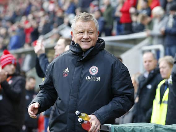 Chris Wilder has spoken with both co-owners: Simon Bellis/Sportimage