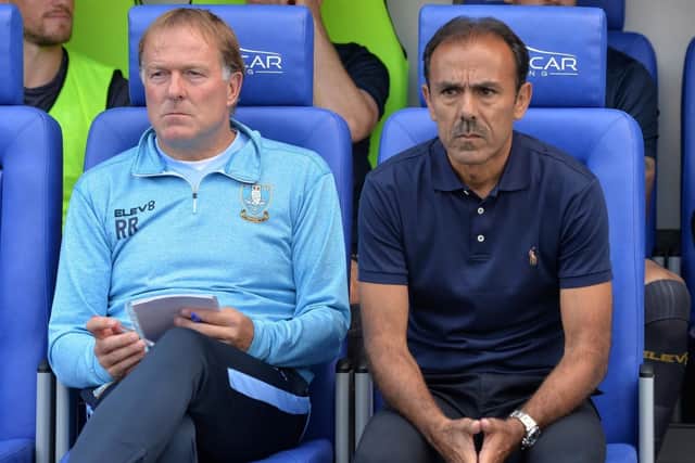 Boss Jos Luhukay, right, and assistant Remy Reynierse
