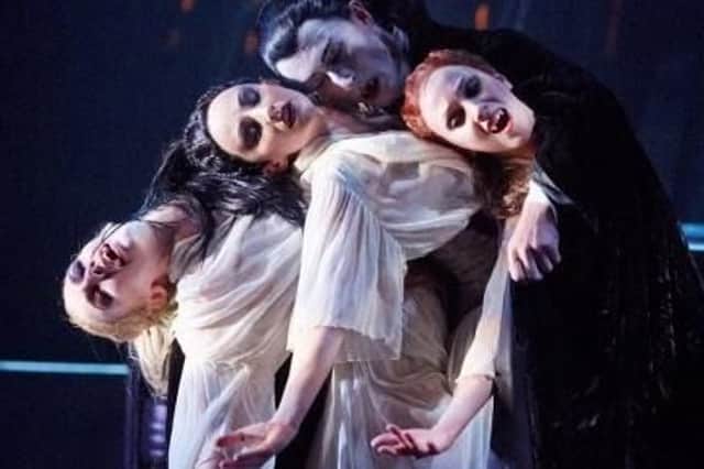 Northern Ballet's new production of Dracula, touring in 2019