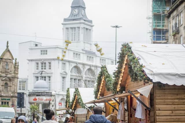 Undercover police officers are patrolling Sheffield's Christmas market